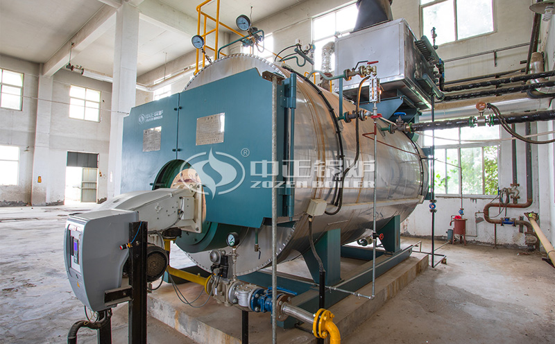 0.8mw熱水鍋爐客戶案例圖片